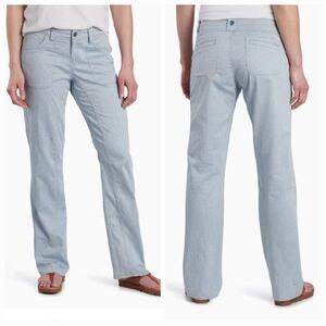 Kuhl Cabo Straight Leg Pants Mountair Air Blue Women Size 10